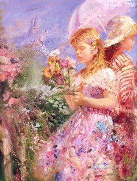  flowers - Deflowers Girls PD Woman Impressionist